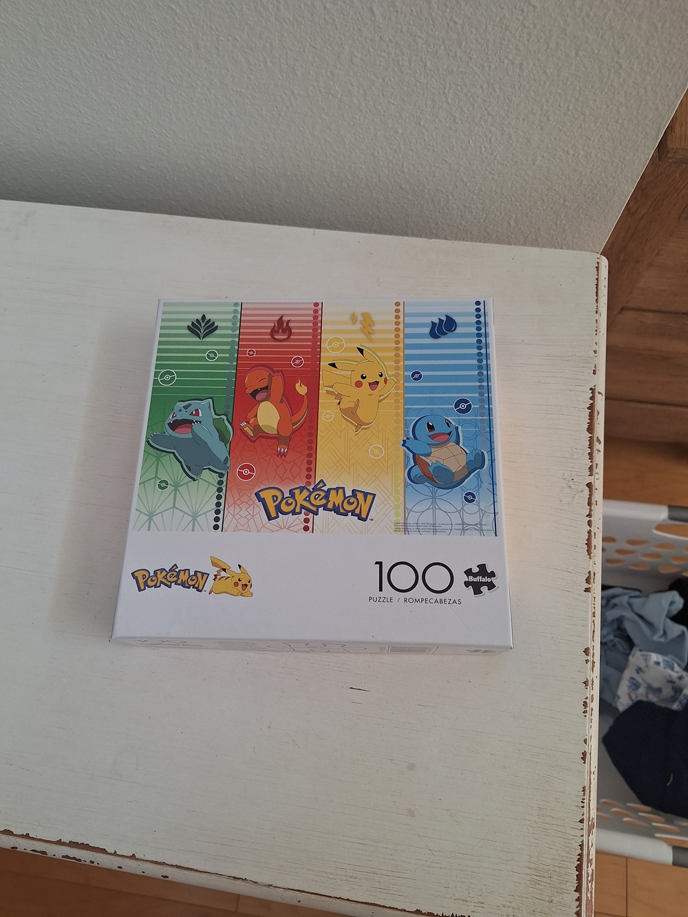 Pokémon 100-Piece Pikachu & Starters Puzzle - Yellow, Red, Blue, Green